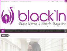 Tablet Screenshot of black-in.com